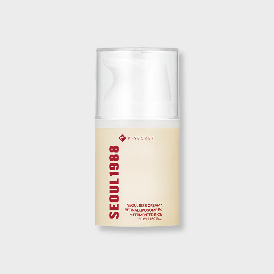 K-Secret Seoul 1988 Cream Retinal Liposome 1% + Fermented Rice 50Ml