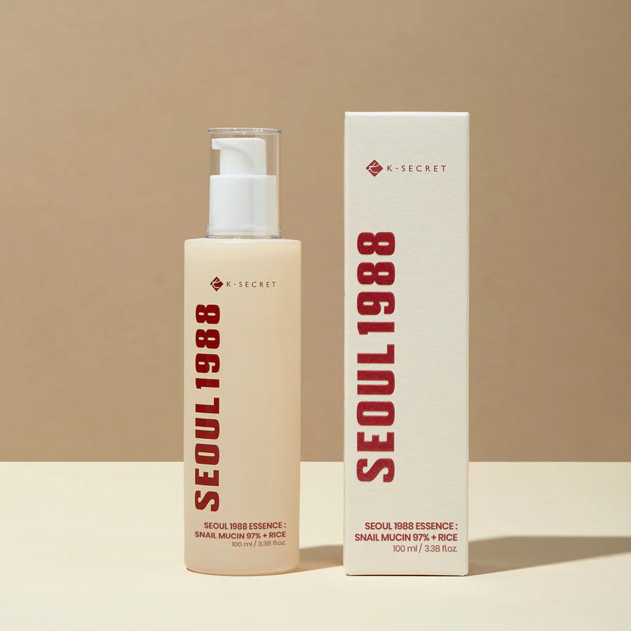 K-Secret Seoul 1988 Essence Snail Mucin 97% + Rice 100Ml