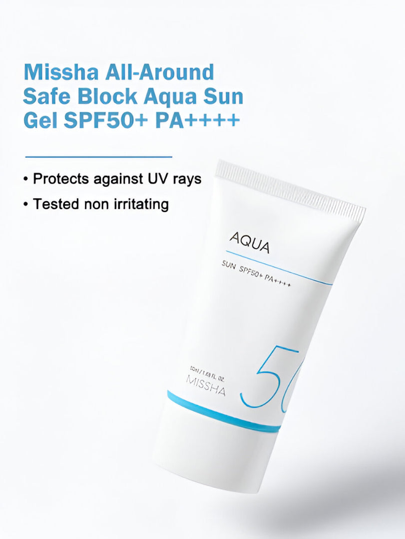 Missha - All Around Safe Block Aqua Sun Gel Spf50+ Pa++++ 50Ml