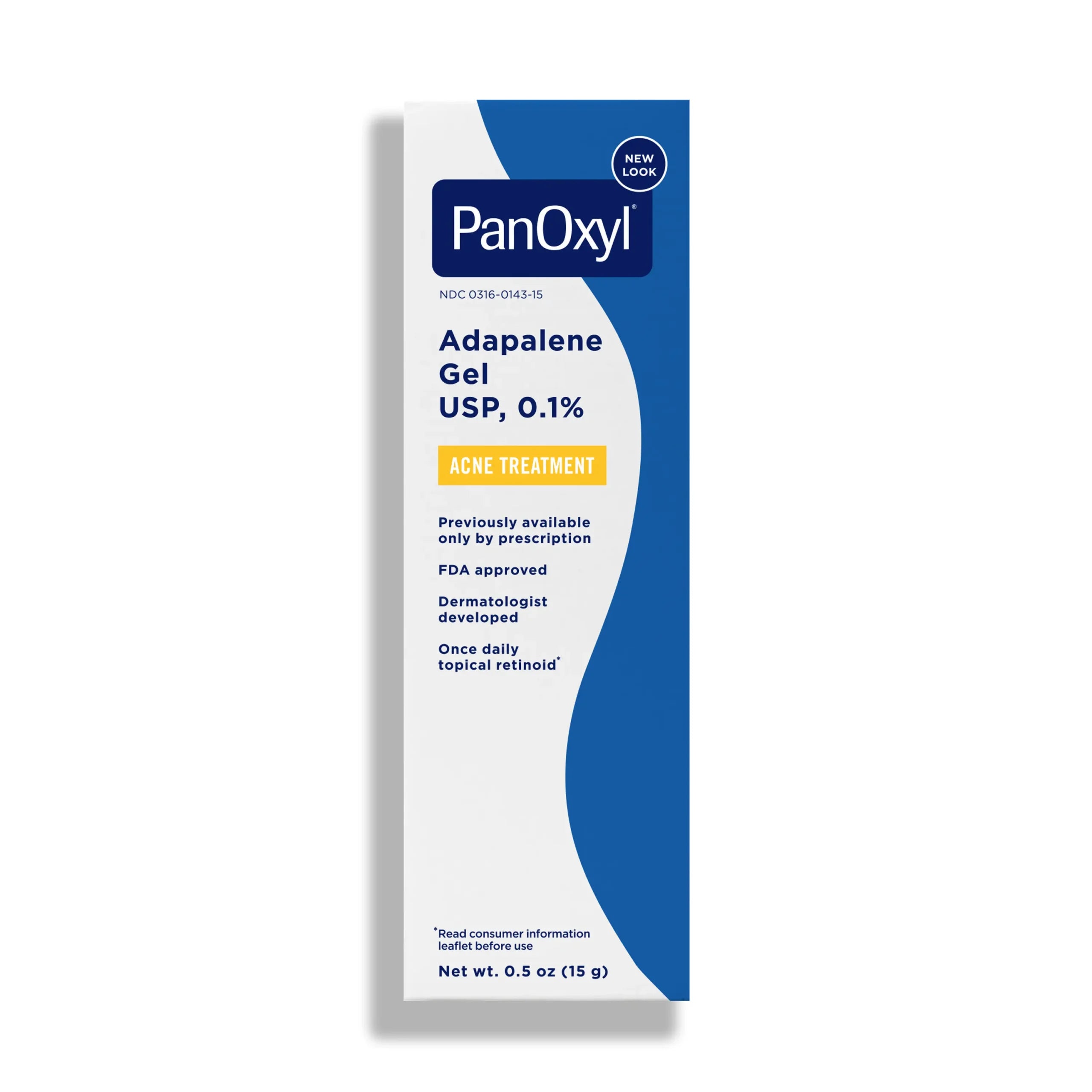 Panoxyl® Adapalene Usp Gel 0.1% Acne Treatment 15G