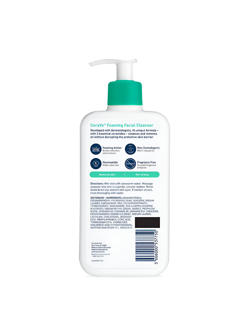 Cerave Foaming Cleanser 473Ml