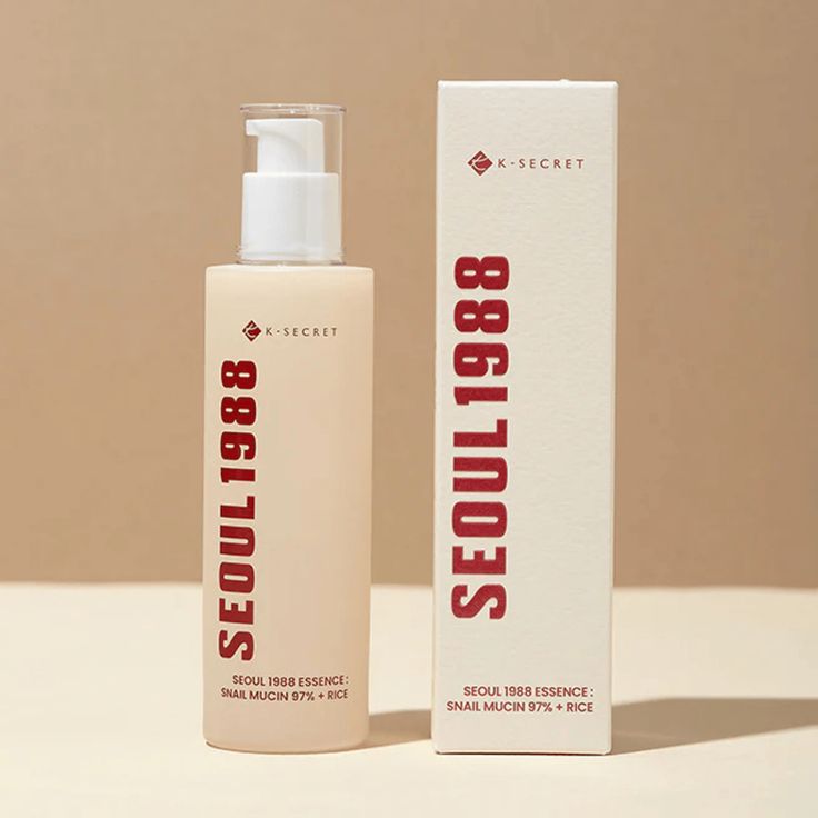 K-Secret Seoul 1988 Essence Snail Mucin 97% + Rice 100Ml