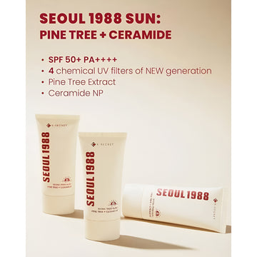 K-Secret Seoul 1988 Sun Pine+Ceramide Spf 50+ 50Ml