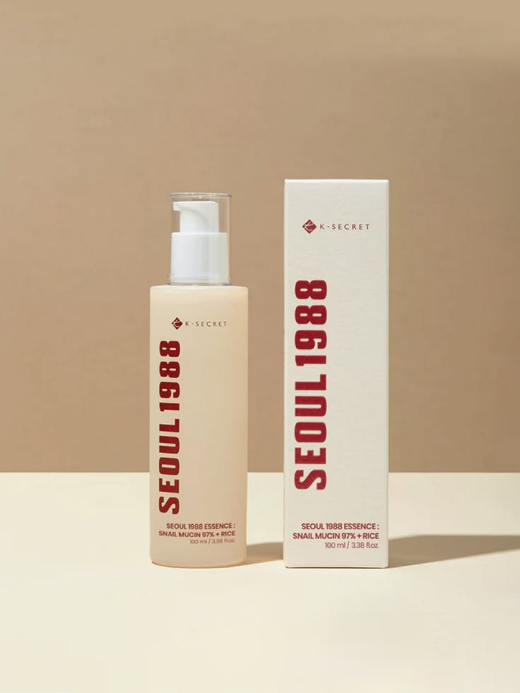 K-Secret Seoul 1988 Essence Snail Mucin 97% + Rice 100Ml