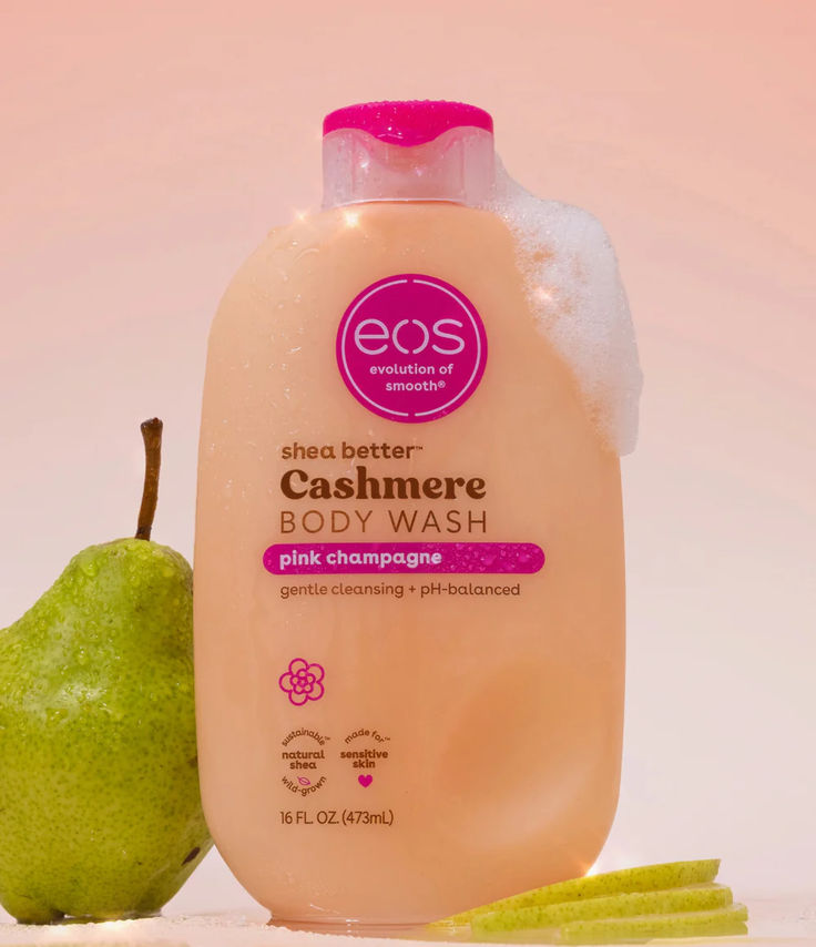 Eos Shea Better Cashmere Pink Champagne Body Wash 473Ml