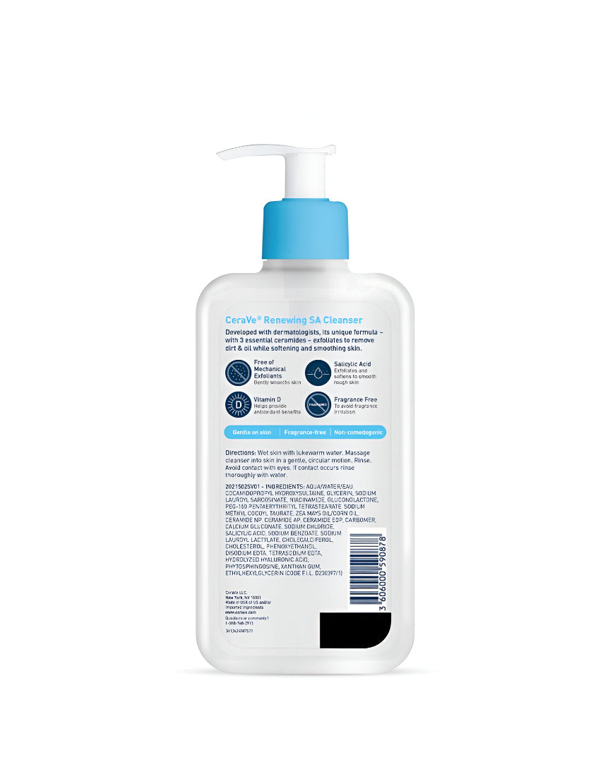 Cerave Sa Smoothing Cleanser With Salicylic Acid 236Ml