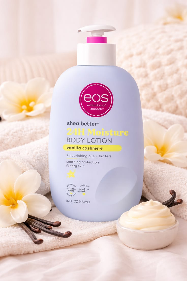 Eos Shea Better Vanilla Cashmere Body Lotion 473Ml