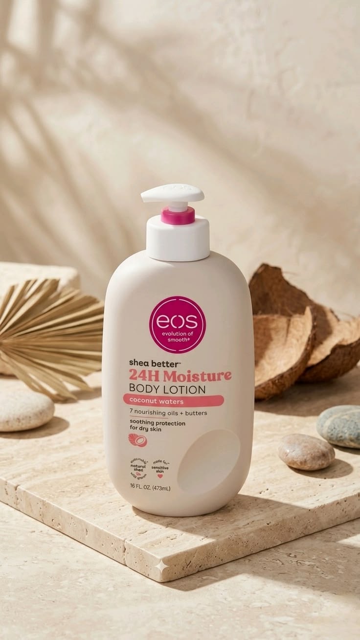 Eos Shea Better Coconut Waters Body Lotion 473Ml