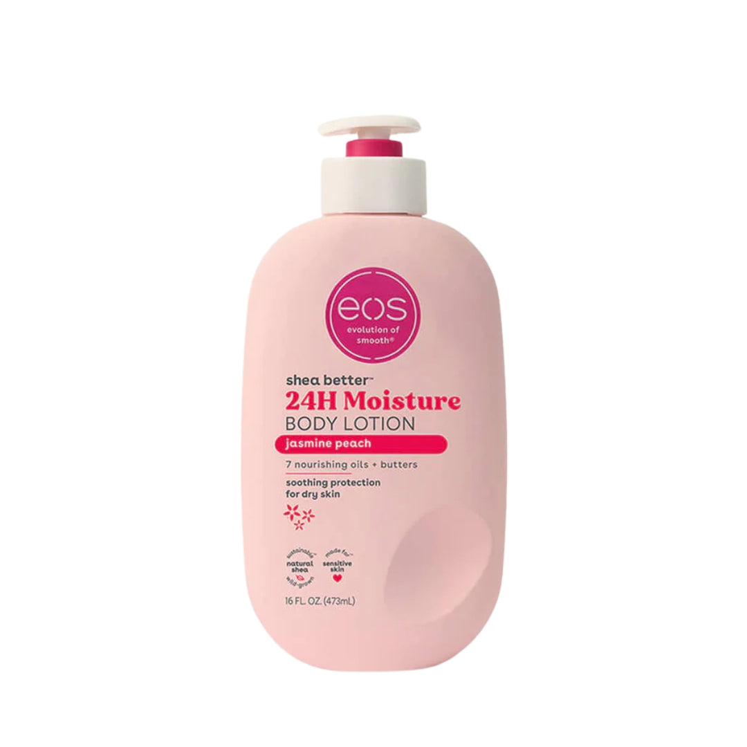 Eos Shea Better Jasmine Peach Body Lotion 473Ml