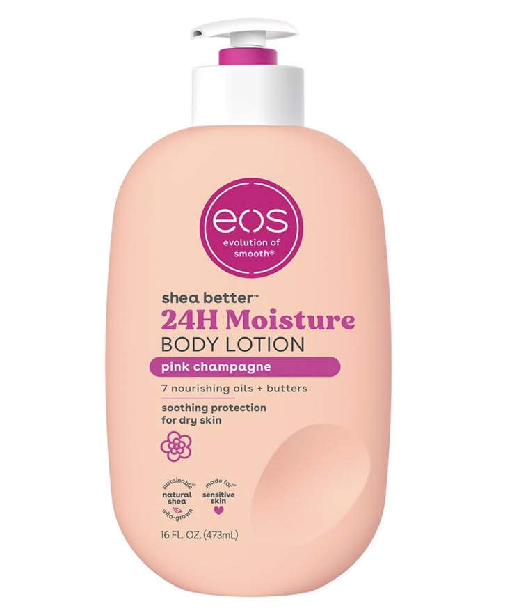 Eos Shea Better Pink Champagne Body Lotion 473Ml